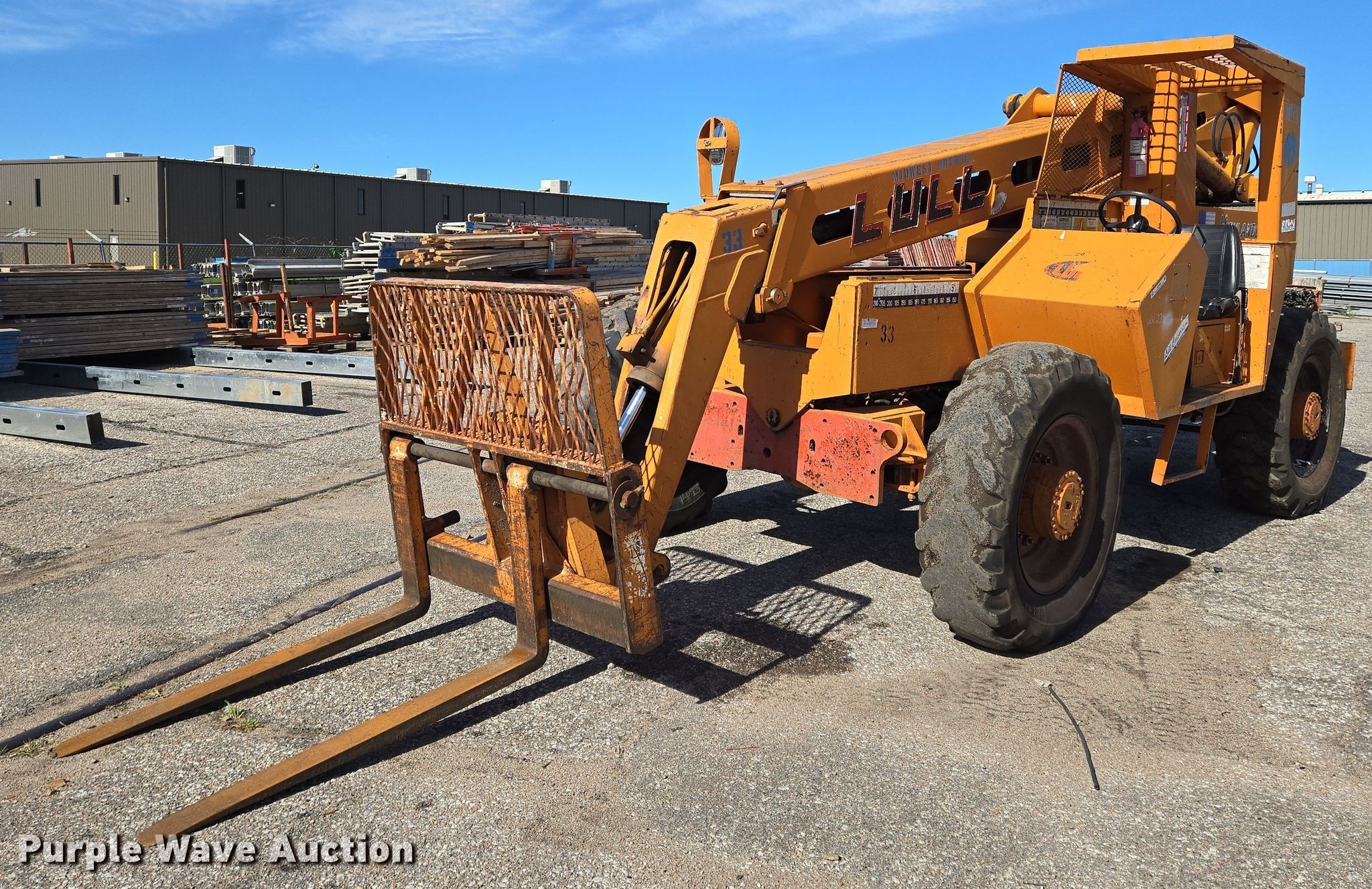 1990 Lull 844B Highlander telehandler in Wichita, KS | Item