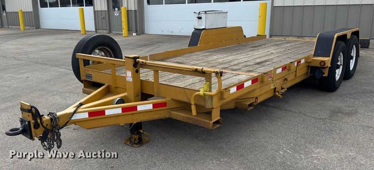image for item DH9950 2006 Behnke Enterprises INC BCT2012ET tilt deck equipment trailer