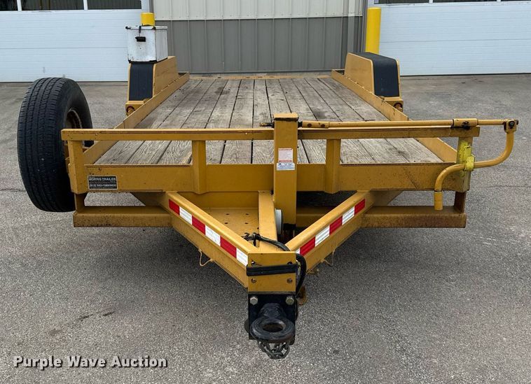 image for item DH9950 2006 Behnke Enterprises INC BCT2012ET tilt deck equipment trailer