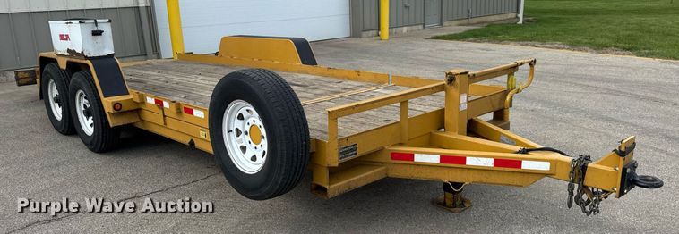 image for item DH9950 2006 Behnke Enterprises INC BCT2012ET tilt deck equipment trailer