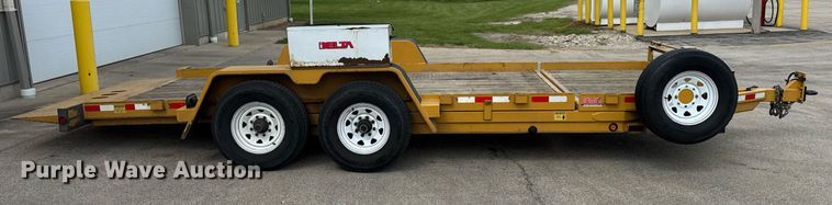 image for item DH9950 2006 Behnke Enterprises INC BCT2012ET tilt deck equipment trailer