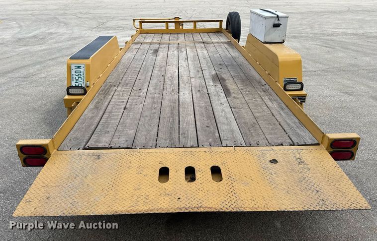 image for item DH9950 2006 Behnke Enterprises INC BCT2012ET tilt deck equipment trailer