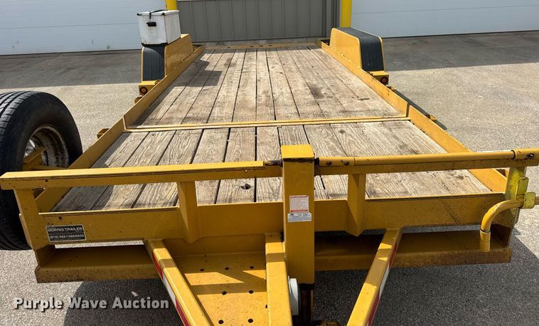 image for item DH9950 2006 Behnke Enterprises INC BCT2012ET tilt deck equipment trailer