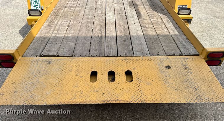 image for item DH9950 2006 Behnke Enterprises INC BCT2012ET tilt deck equipment trailer