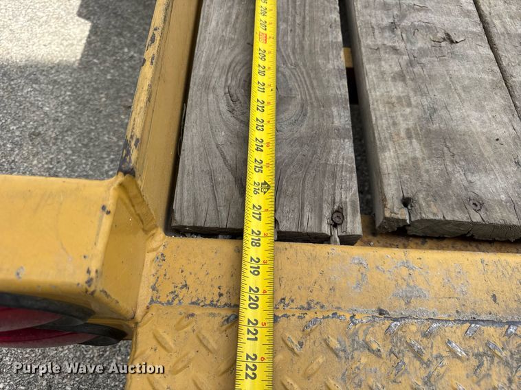 image for item DH9950 2006 Behnke Enterprises INC BCT2012ET tilt deck equipment trailer