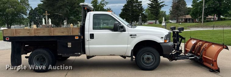 image for item DH9958 2003 Ford F350 Super Duty XL dump bed pickup truck