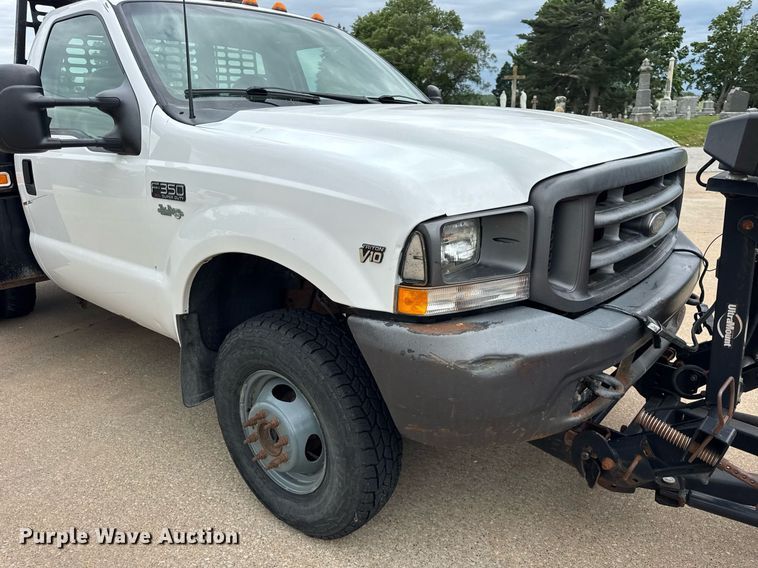 image for item DH9958 2003 Ford F350 Super Duty XL dump bed pickup truck