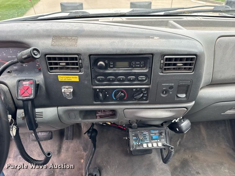 image for item DH9958 2003 Ford F350 Super Duty XL dump bed pickup truck