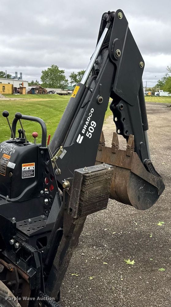 image for item DH9965 Bradco 84003 skid steer backhoe