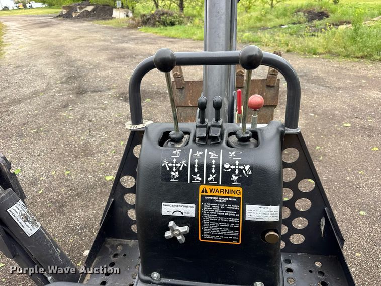 image for item DH9965 Bradco 84003 skid steer backhoe