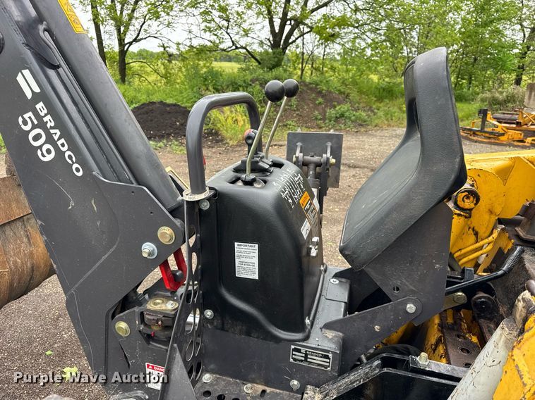 image for item DH9965 Bradco 84003 skid steer backhoe