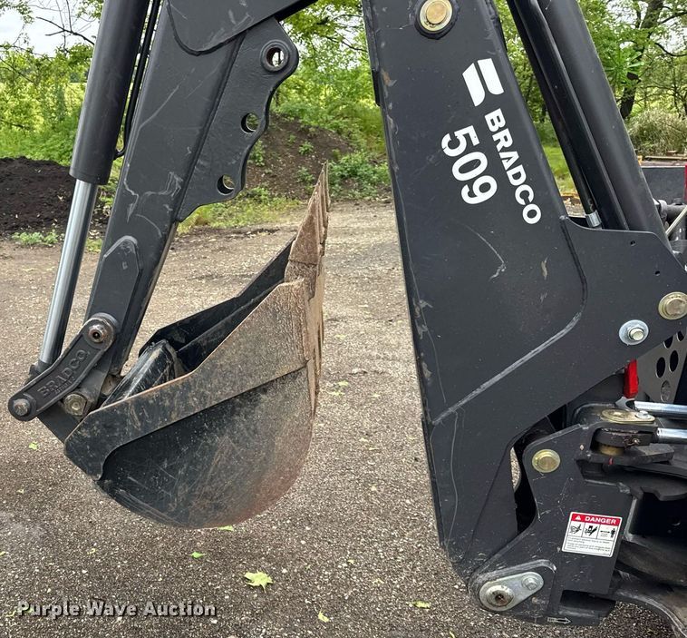 image for item DH9965 Bradco 84003 skid steer backhoe