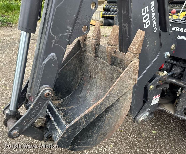 image for item DH9965 Bradco 84003 skid steer backhoe