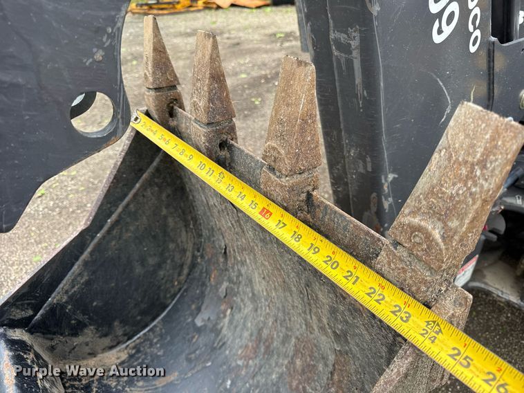 image for item DH9965 Bradco 84003 skid steer backhoe