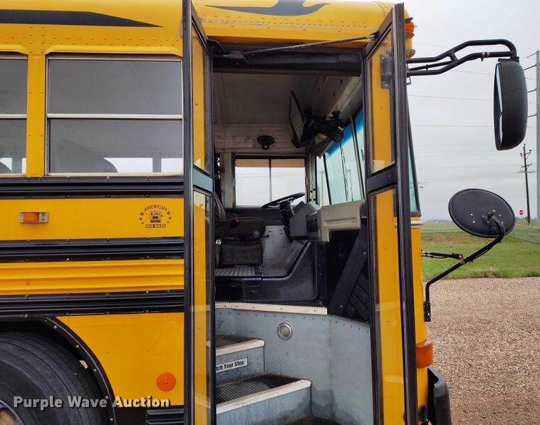 image for item DP4980 2003 Blue Bird All American school bus