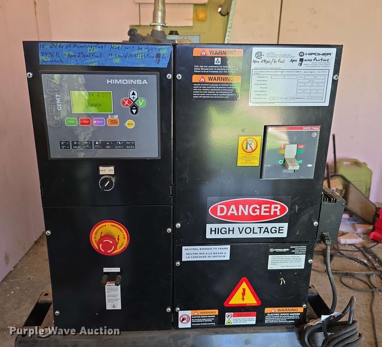 image for item DT6833 2013 HiPower HJW65T6 generator