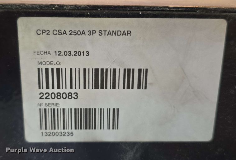 image for item DT6833 2013 HiPower HJW65T6 generator