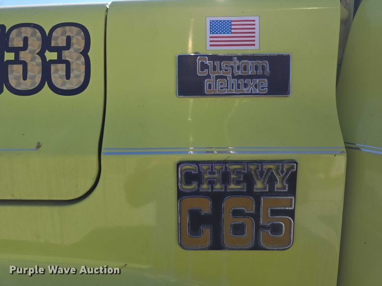 image for item DT6876 1978 Chevrolet C65 pumper fire truck