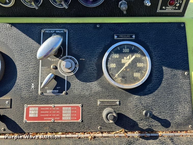 image for item DT6876 1978 Chevrolet C65 pumper fire truck