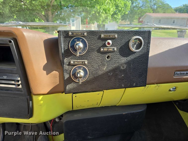 image for item DT6876 1978 Chevrolet C65 pumper fire truck