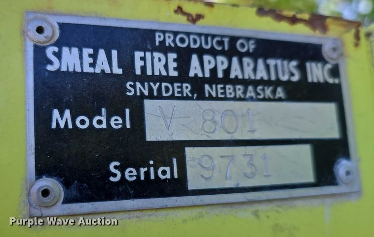 image for item DT6876 1978 Chevrolet C65 pumper fire truck