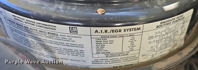 image for item DT6877 1985 Chevrolet C70 tank truck