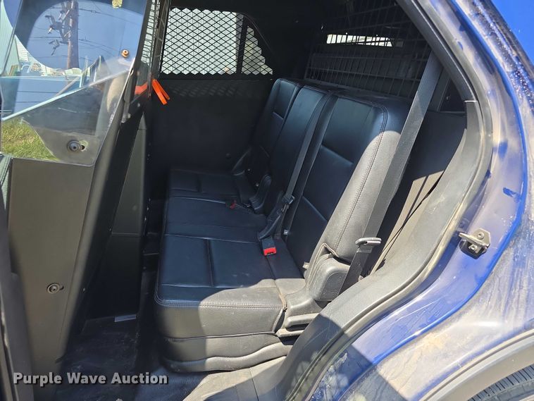 image for item DT6896 2017 Ford Explorer Police Interceptor SUV