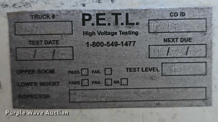 image for item DT6899 2009 Chevrolet C8500 bucket truck