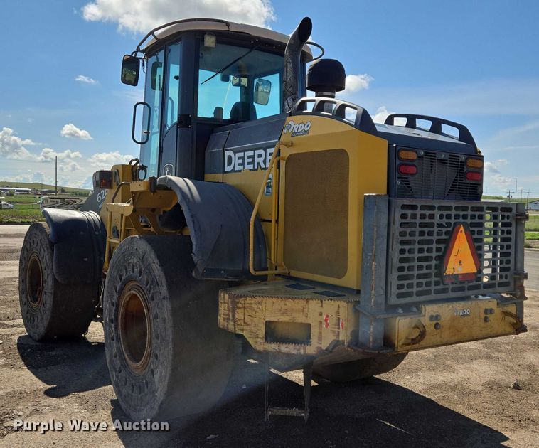 image for item DT7192 2008 John Deere 624J High Lift wheel loader