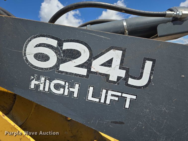 image for item DT7192 2008 John Deere 624J High Lift wheel loader