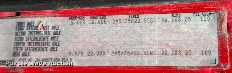 image for item DU9018 2000 Freightliner FL70 semi truck