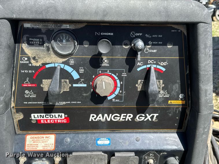 image for item DU9021 Lincoln Electric Ranger GXT welder/generator