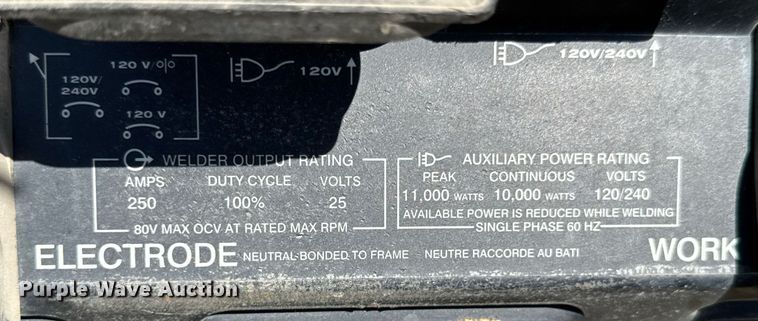 image for item DU9021 Lincoln Electric Ranger GXT welder/generator