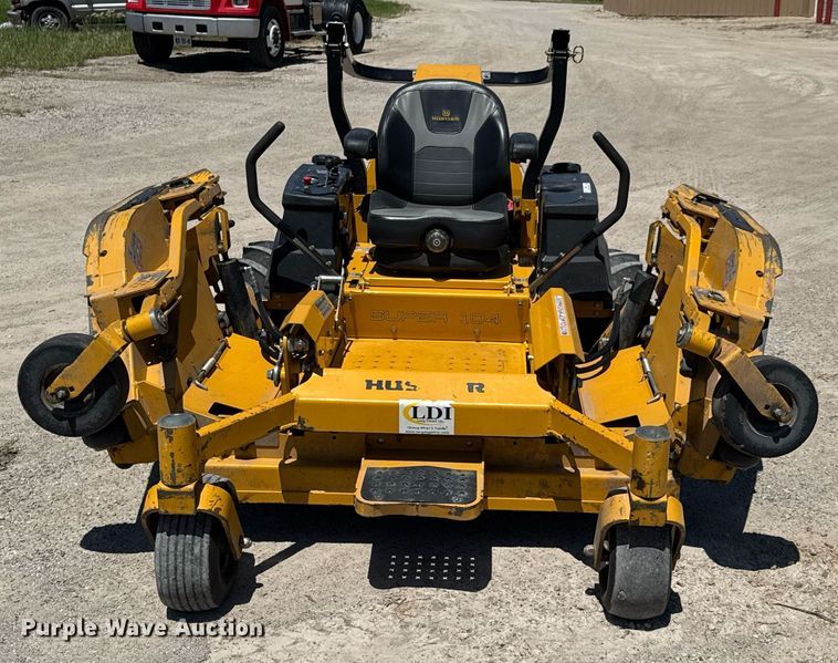 image for item DU9030 2019 Hustler Super 104 ZTR lawn mower