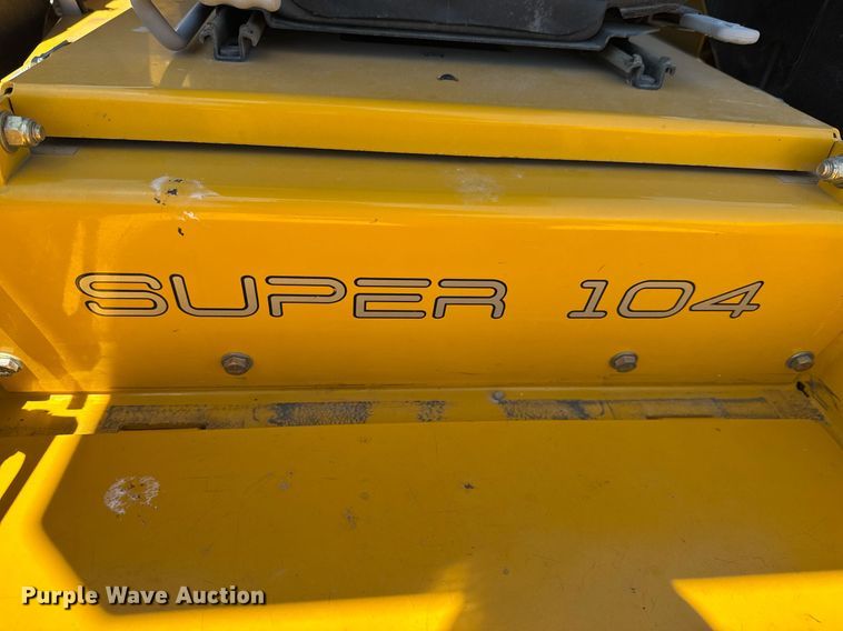 image for item DU9031 2016 Hustler Super 104 ZTR lawn mower