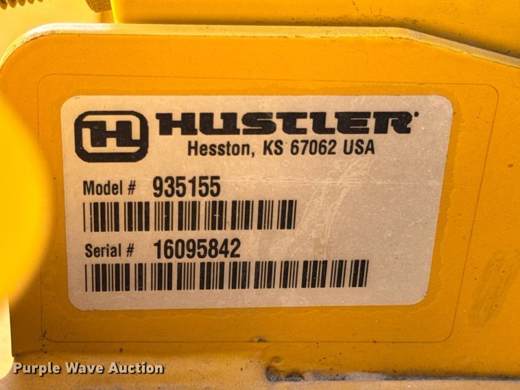 image for item DU9031 2016 Hustler Super 104 ZTR lawn mower