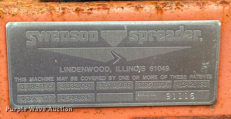 image for item DU9155 Swenson spreader