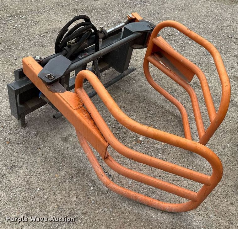 image for item DU9171 FHM BG130-A skid steer bale grabber