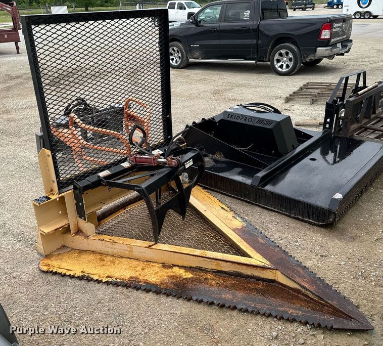 image for item DU9173 Roothog skid steer tree saw