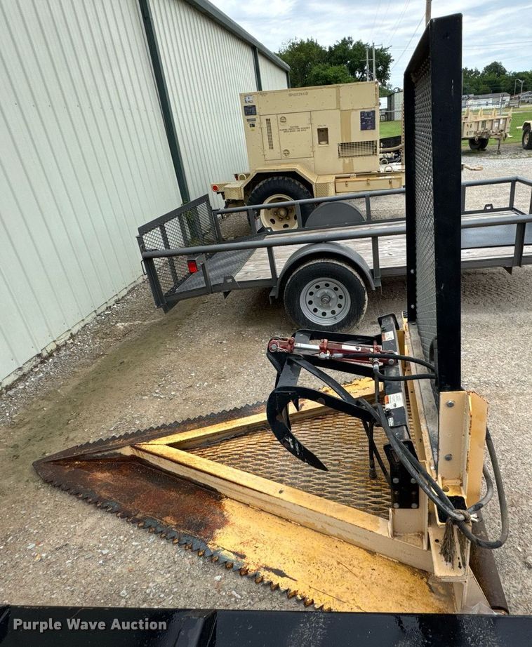 image for item DU9173 Roothog skid steer tree saw