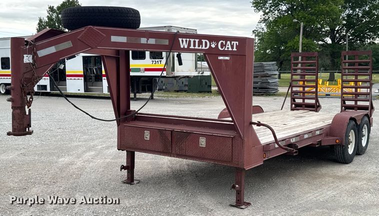 image for item DU9174 2005 Wild Cat equipment trailer