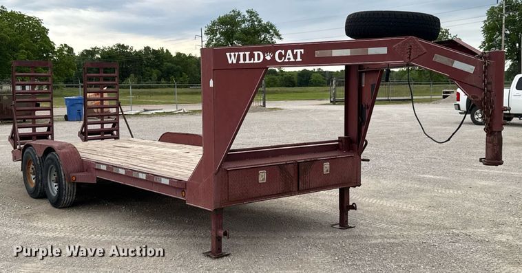 image for item DU9174 2005 Wild Cat equipment trailer