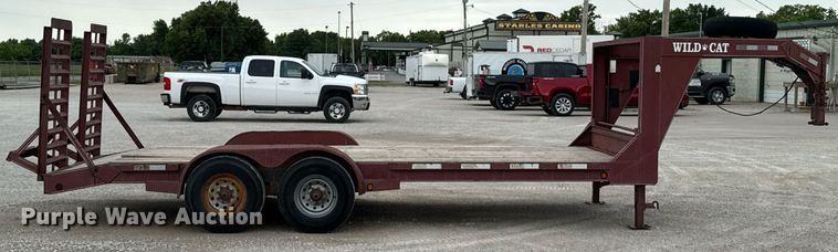 image for item DU9174 2005 Wild Cat equipment trailer