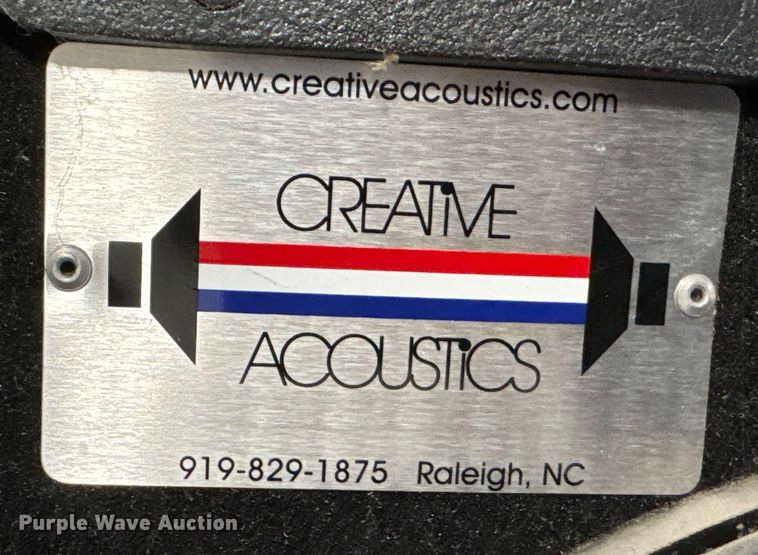 image for item DU9176 (6) Creative Acoustics speakers