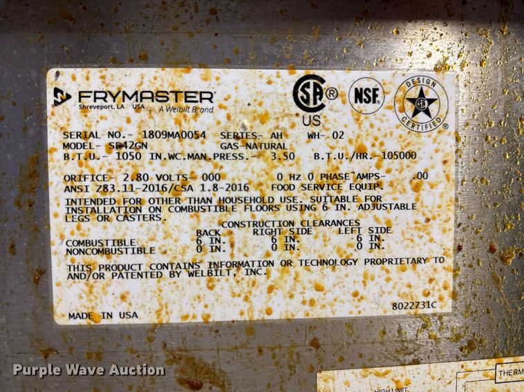 image for item DU9181 Restaurant equipment