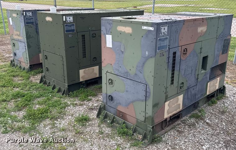 image for item DU9185 (3) L-3 Communications MEP-805B generators