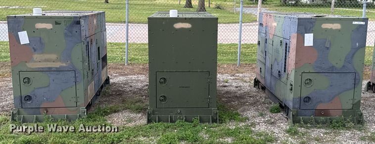 image for item DU9185 (3) L-3 Communications MEP-805B generators