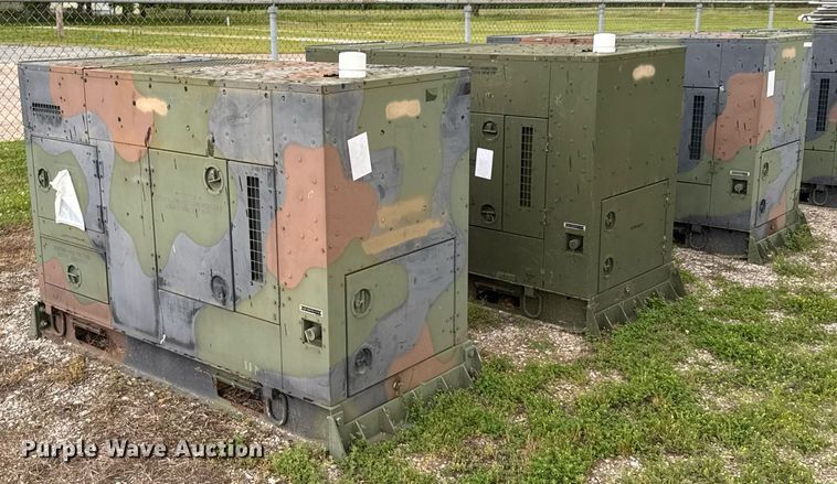 image for item DU9185 (3) L-3 Communications MEP-805B generators
