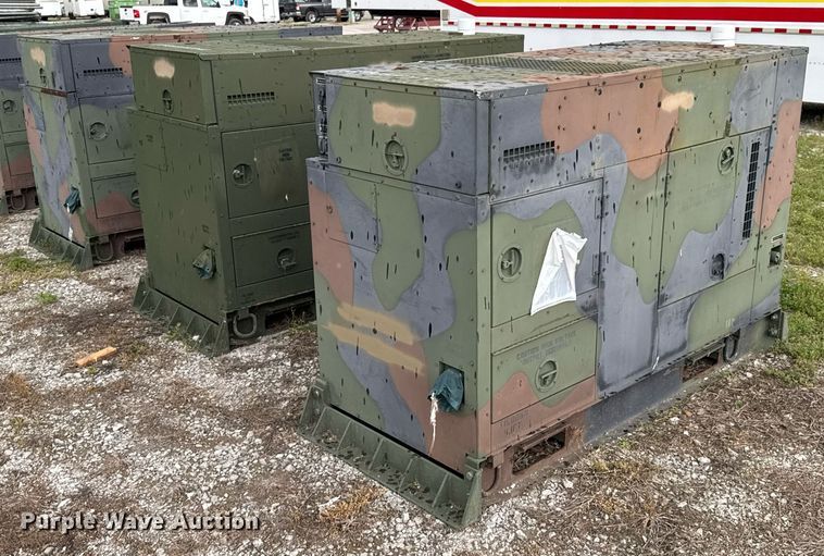 image for item DU9185 (3) L-3 Communications MEP-805B generators