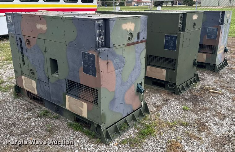 image for item DU9185 (3) L-3 Communications MEP-805B generators